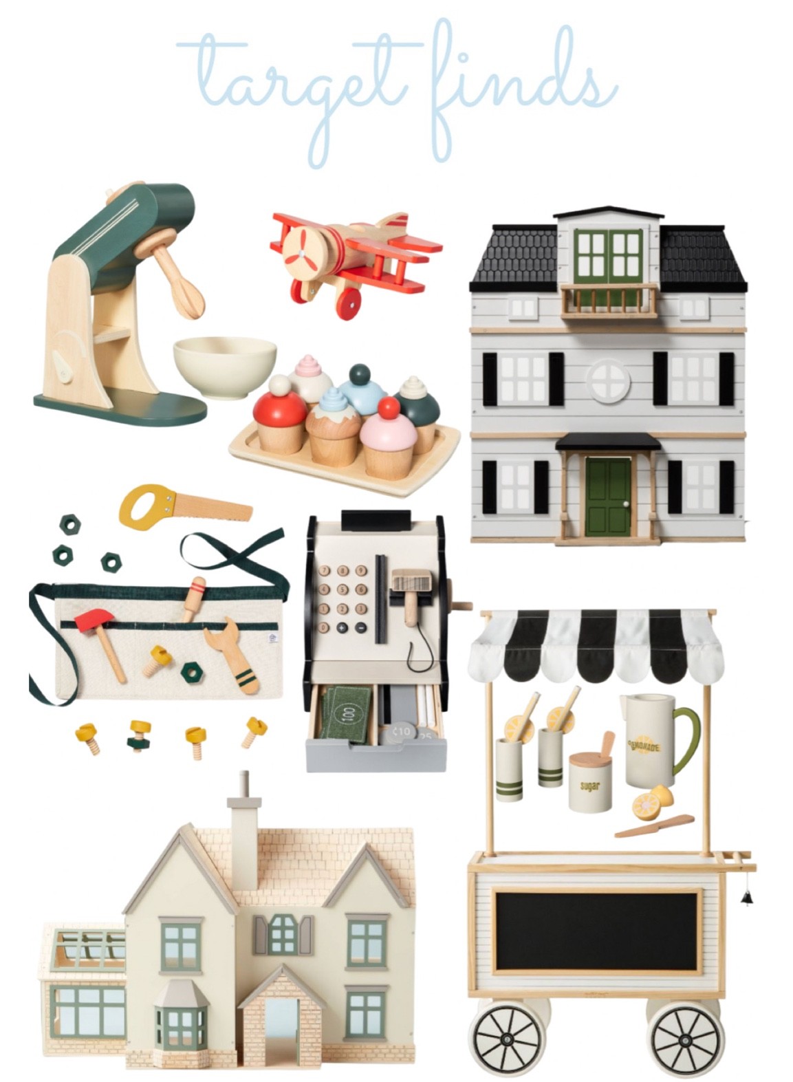 Wooden toys, Christmas gifts, pretend play, imaginative play, play kitchen, doll house, lemonade stand, Christmas gifts, gifts for toddlers, gifts for kids

#LTKunder50 #LTKHoliday #LTKkids