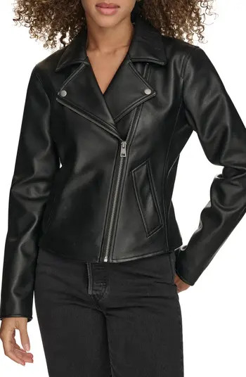 Women's Essential Faux Leather Moto Jacket | Nordstrom