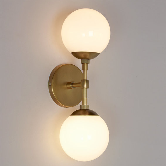 Mod Globe Two-Light Linear Sconce | Shades of Light