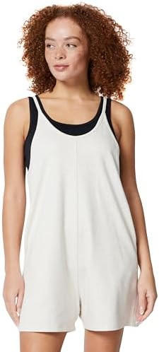 Amazon Essentials Women's Oversized-Fit Sleeveless Romper | Amazon (US)