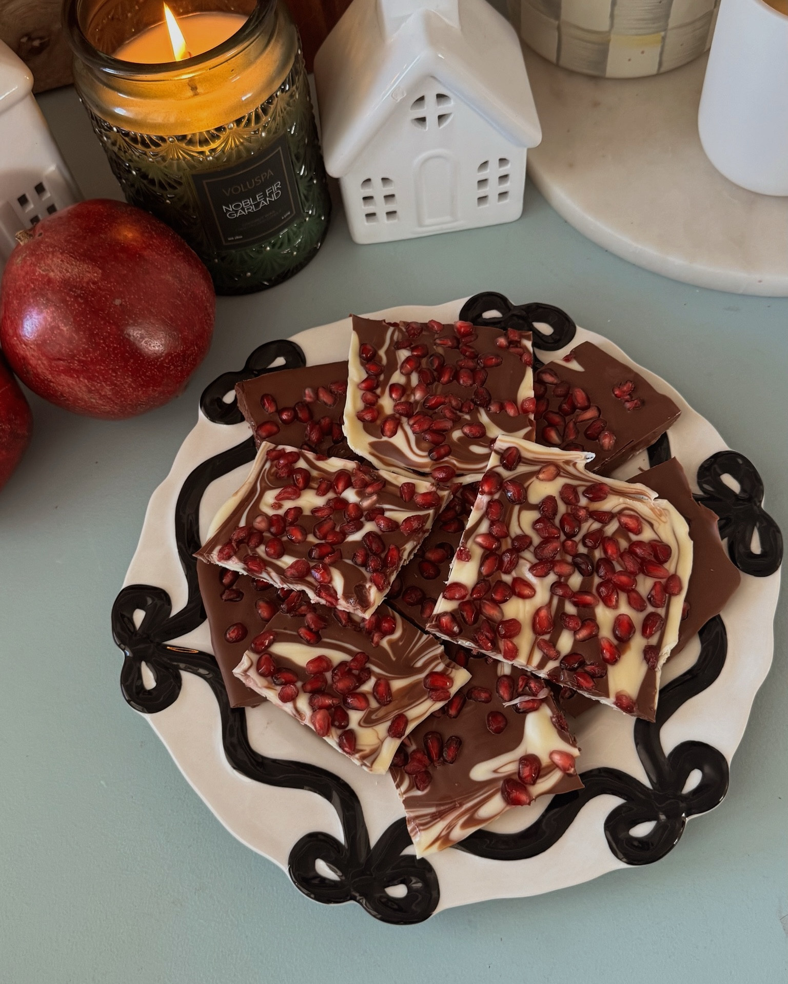 3 ingredient pomegranate chocolate bark

Holiday baking, easy baking, easy desserts, easy recipes, food, treats, easy treats, easy sweets, chocolate, amazon, baking, baking finds, winter recipes, Christmas recipes, holiday recipes

#LTKSeasonal #LTKHoliday #LTKHome