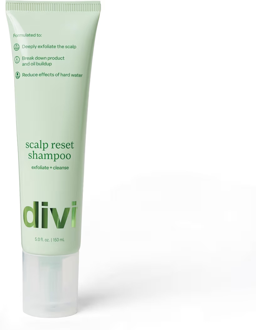 Divi Clarifying Scalp Reset Shampoo, Weekly Deep Cleansing Treatment for Product Buildup and Hard... | Amazon (US)