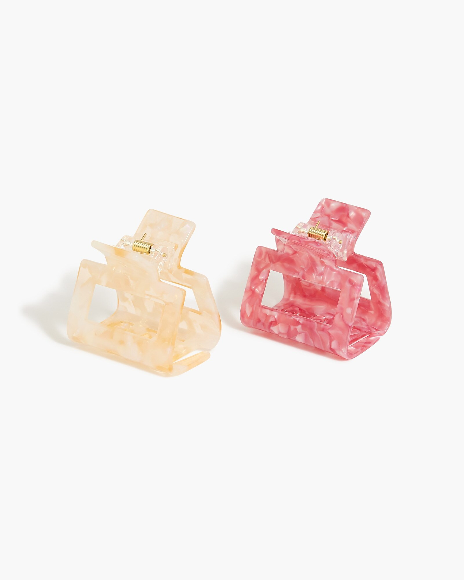 Small rectangular hair clips set | J.Crew Factory