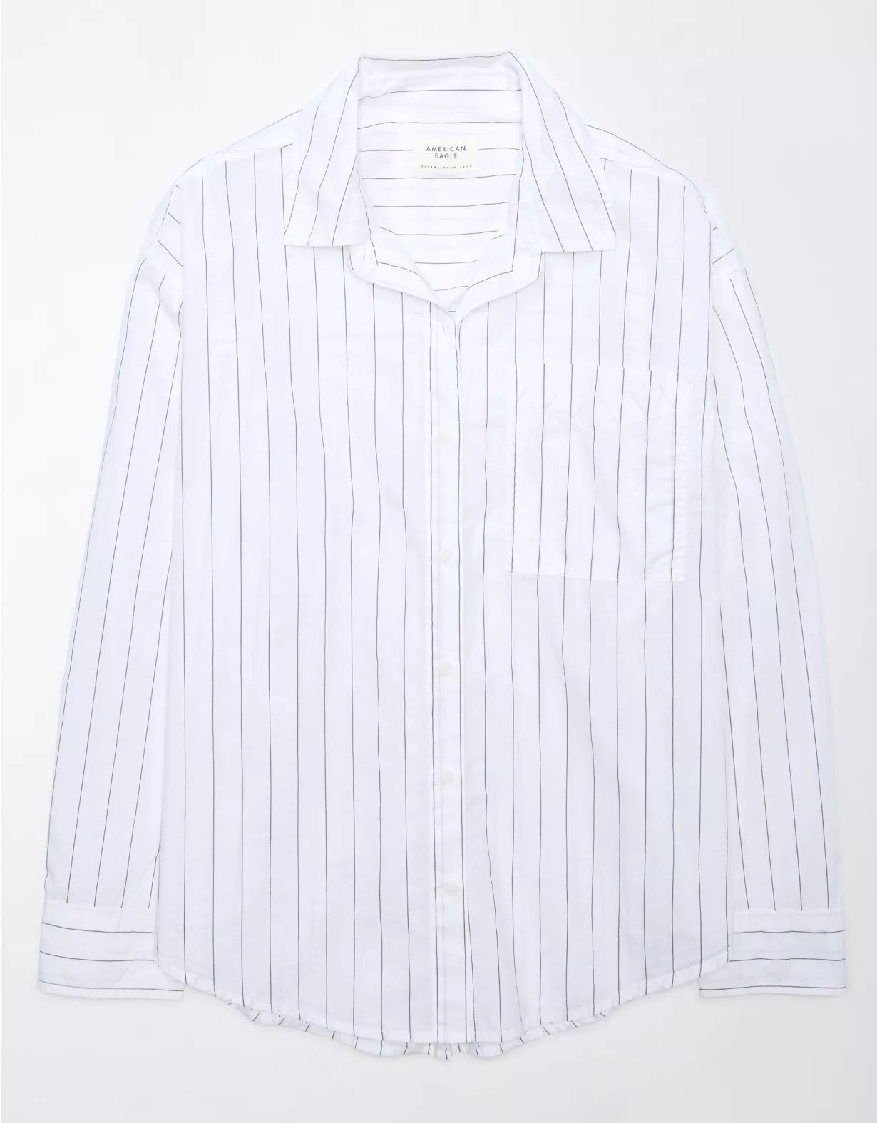 AE Perfect Button-Up Shirt | American Eagle Outfitters (US & CA)