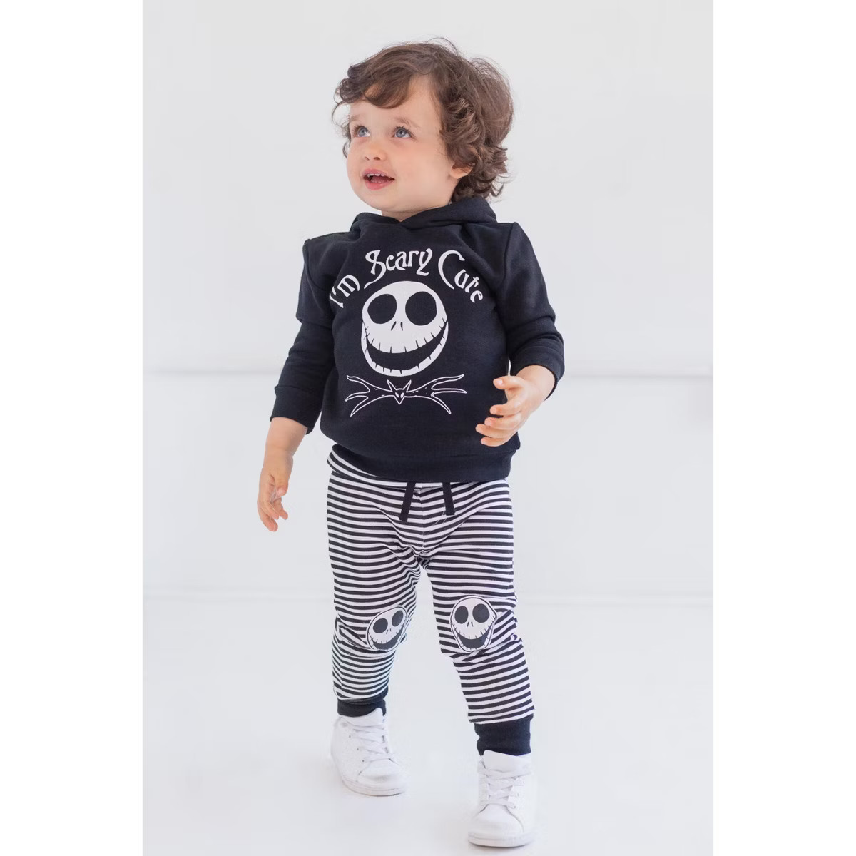 Disney Nightmare Before Christmas Jack Skellington Infant Baby Boys Hoodie and Pants Outfit Set B... | Target