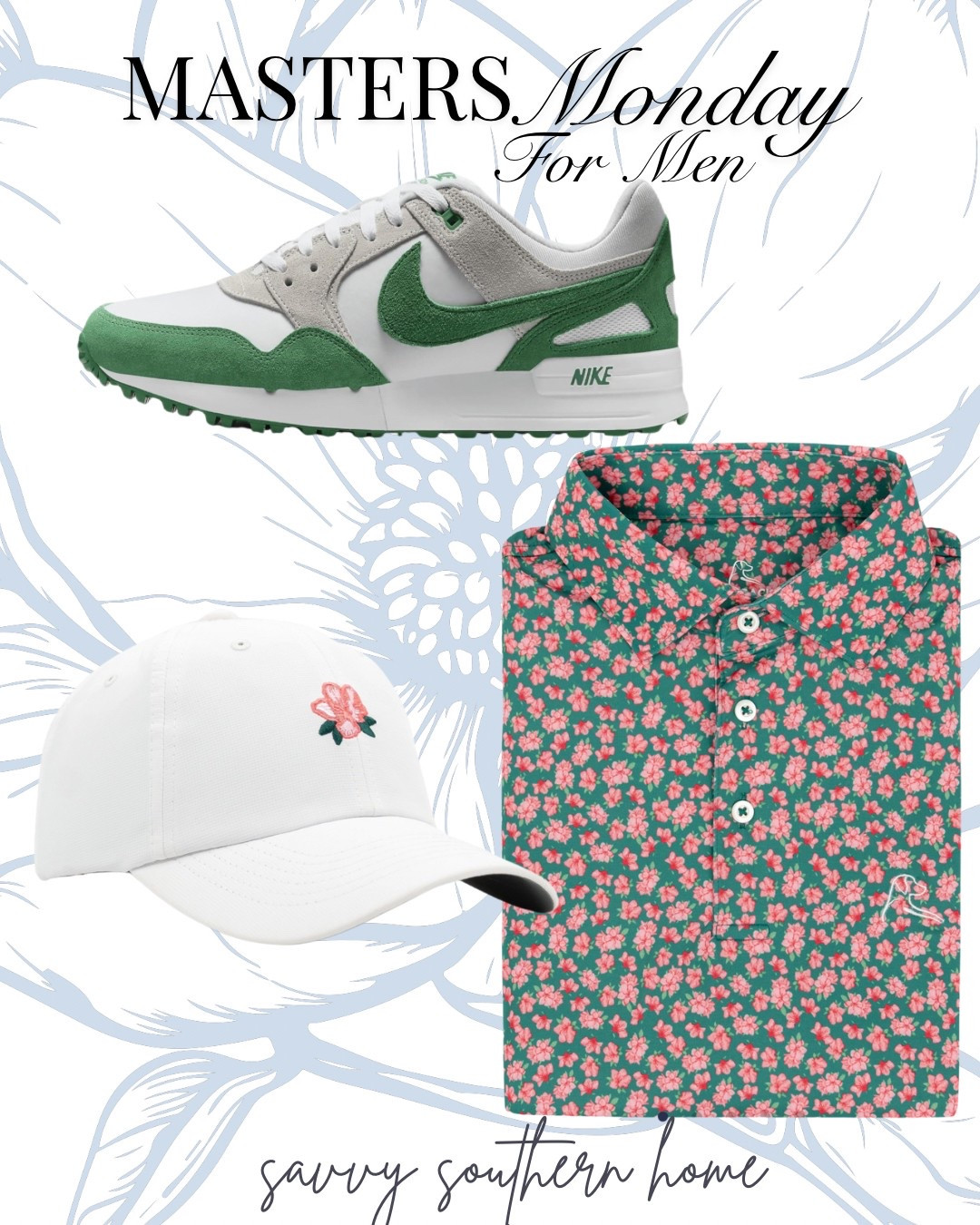 Men’s Attire for Augusta! This Rhoback shirt is a classic featuring the beautiful azaleas that will be seen all over the course! 🌺 

#LTKFindsUnder100 #LTKStyleTip #LTKSeasonal