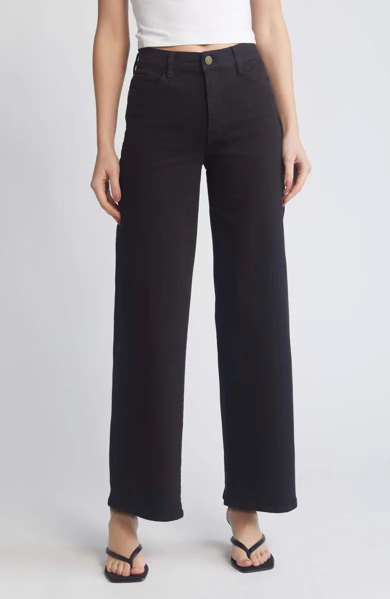 Le Slim Palazzo High Waist Wide Leg Jeans | Nordstrom