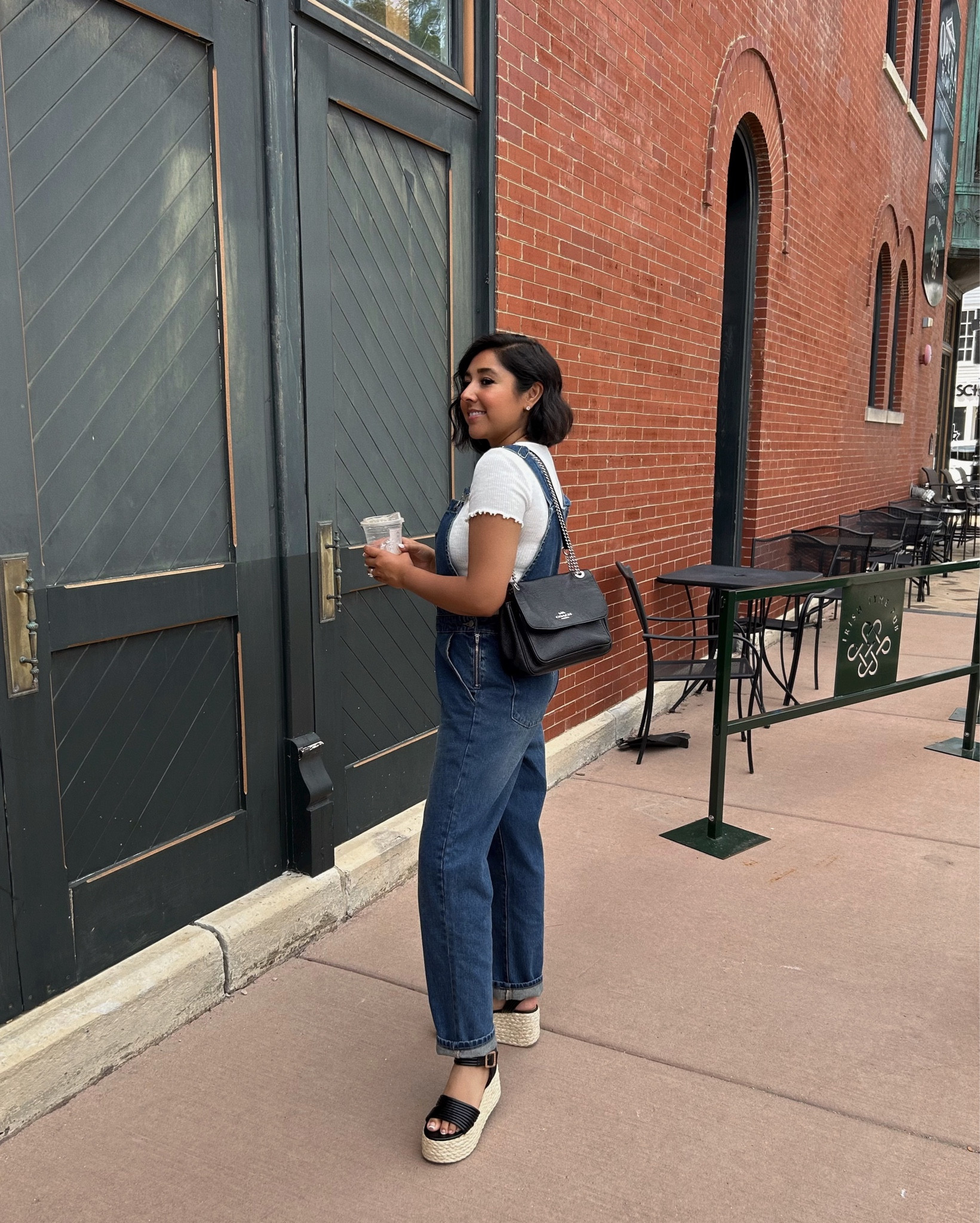 Favorite overalls for fall 🍂

#LTKfindsunder100 #LTKshoecrush #LTKSeasonal