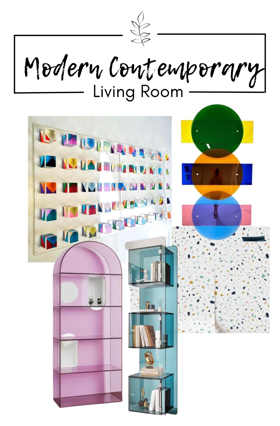 Colorful acrylics and patterns perfect for any contemporary space. 

#LTKSaleAlert #LTKHome #LTKSeasonal