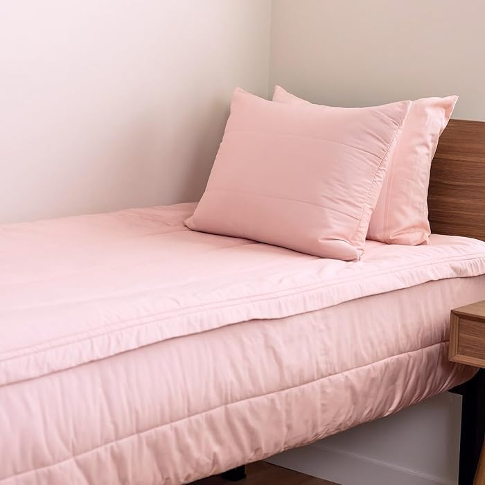 Beddy's Pink All-in-One Zipper Bedding Set - Minky Lined - King | Amazon (US)