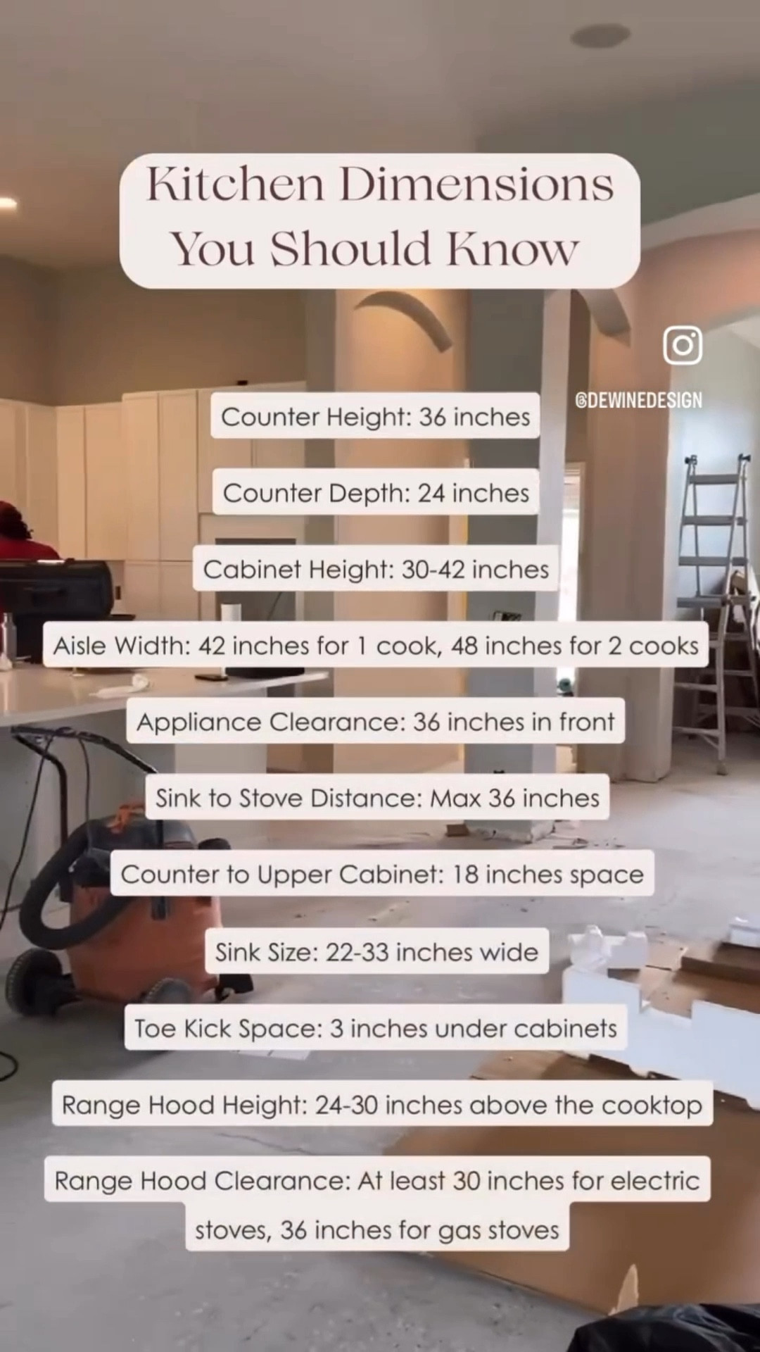 Planning a kitchen reno? 🛠️✨ Save this guide! We’re breaking down standard kitchen dimensions to help you design a space that’s both beautiful and functional. From countertop height to island clearance, we’ve got you covered. Shop our favorite kitchen decor here!

#LTKStyleTip #LTKGiftGuide #LTKHome