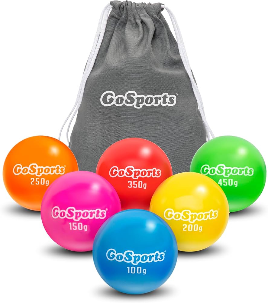 GoSports Plyometric Weighted Balls for Baseball & Softball Training 6 Pack - Choose Pro or Elite ... | Amazon (US)