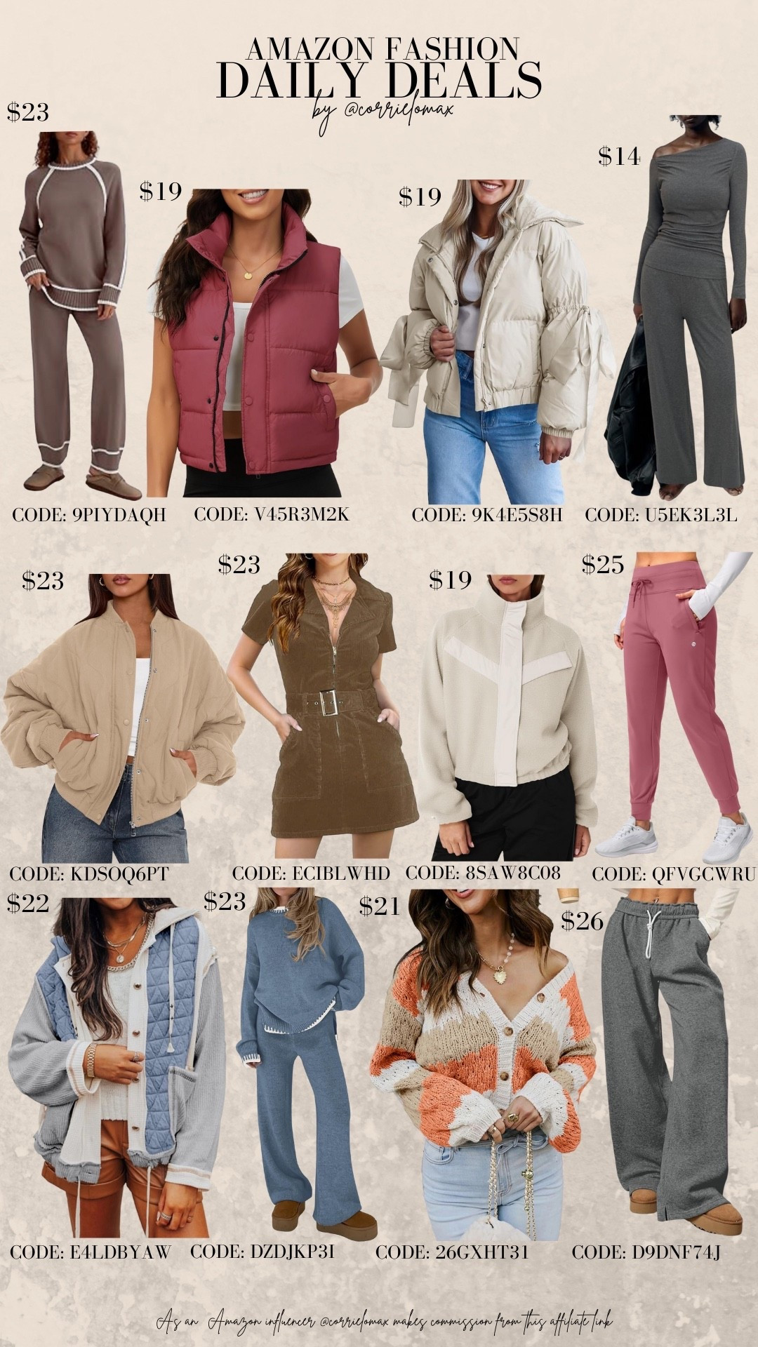 Amazon promo codes for you 😘😘

Happy shopping! XO

#LTKSaleAlert #LTKSeasonal #LTKFindsUnder50