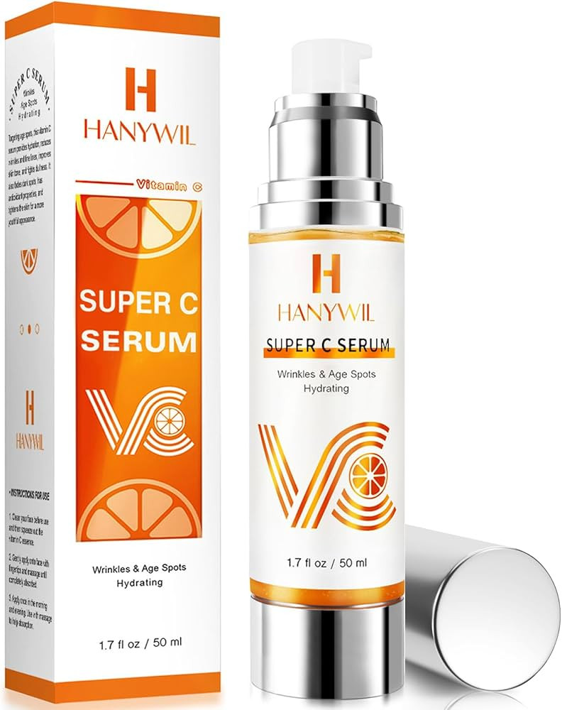 Super Vitamin C Serum for Women over 70, Vitamin C Serum for Face, Dark Spot Remover for Face, Sk... | Amazon (US)