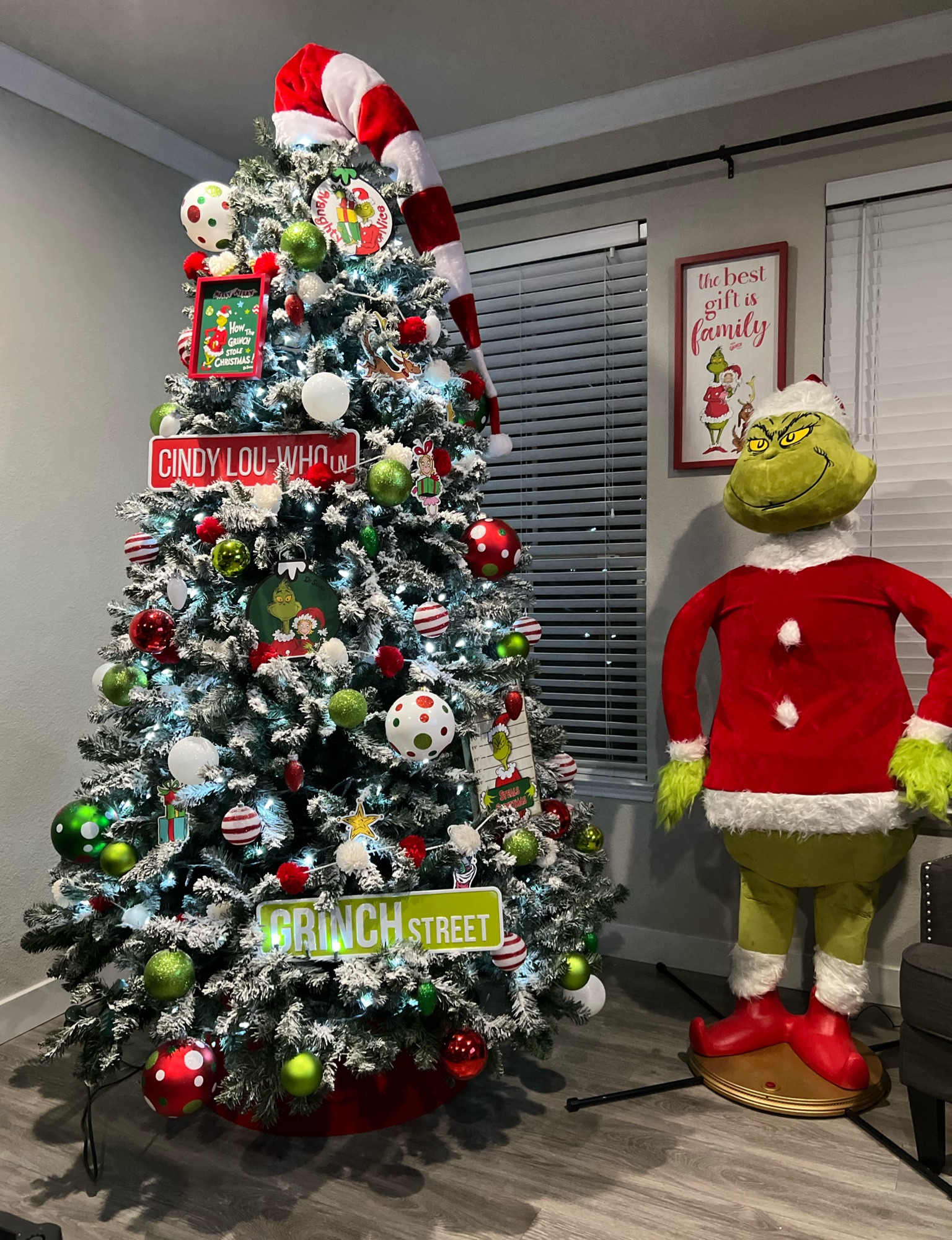 Grinch Christmas Tree baby's first Christmas Grinchmas 

#LTKHoliday #LTKSeasonal #LTKhome