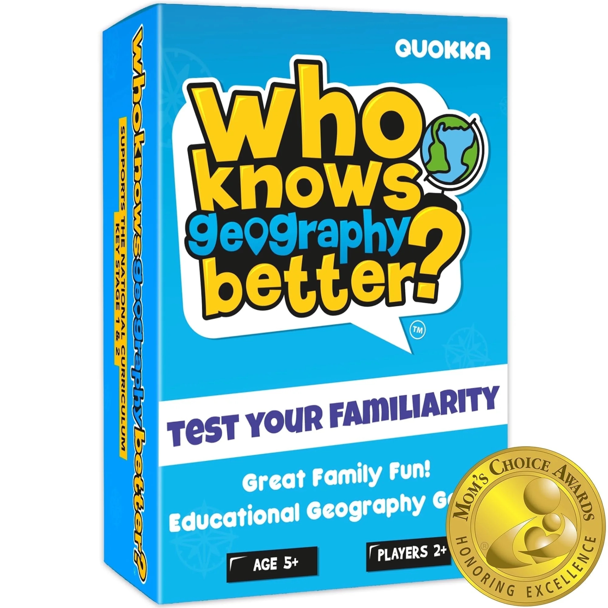 Quokka Who Knows Better? - Geography - Family Card Trivia Game - Fun Learning & Educational | Walmart (US)