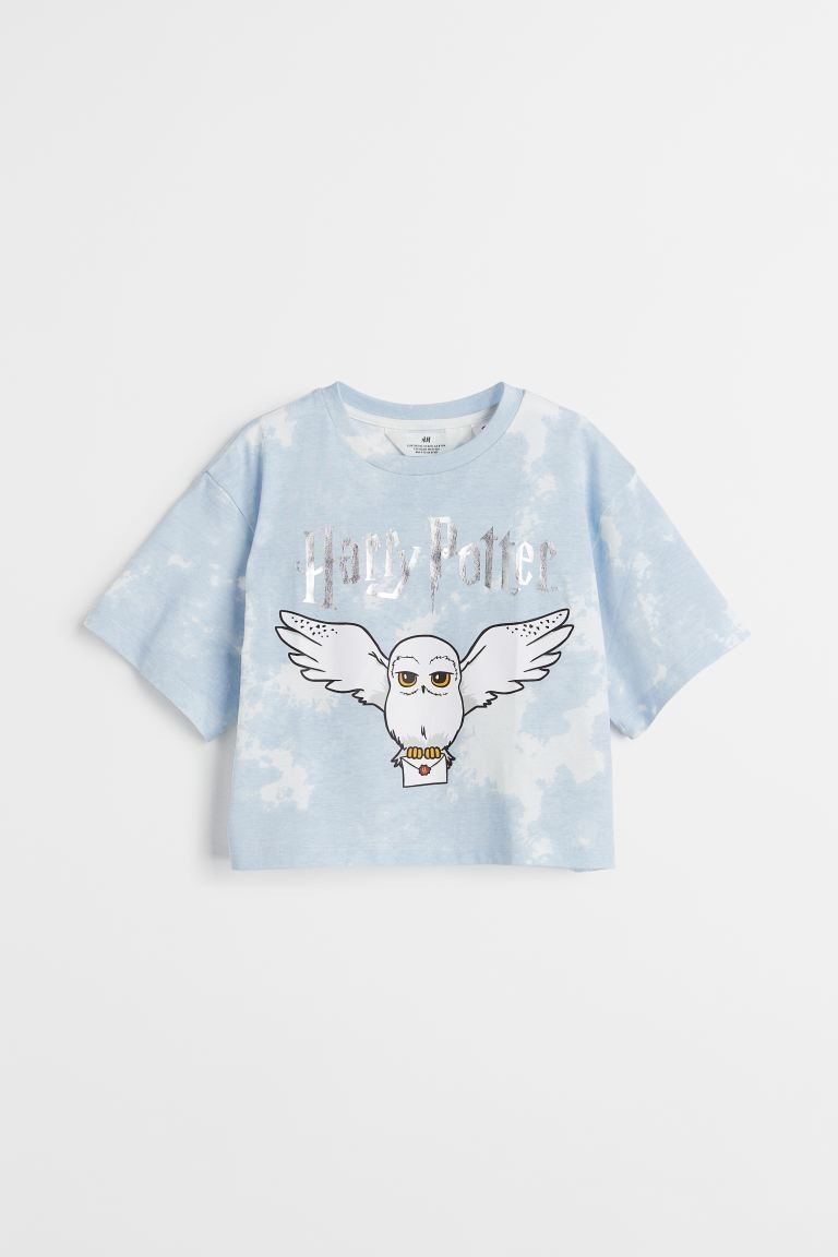 Printed Jersey Crop Top | H&M (US + CA)
