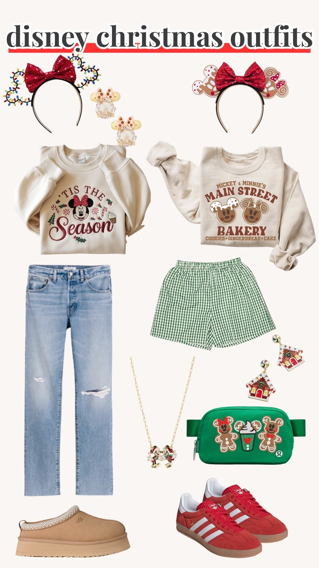 Women’s Disney Christmas outfits! 


Minnie, Mickey, women’s, trending fashion, red, green, Disney world, Disney land 

#LTKTravel #LTKHoliday #LTKStyleTip