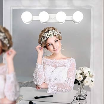 Portable Makeup Light,Cordless Led Vanity Mirror Lights with Brightness Color Temperature Adjusta... | Amazon (US)