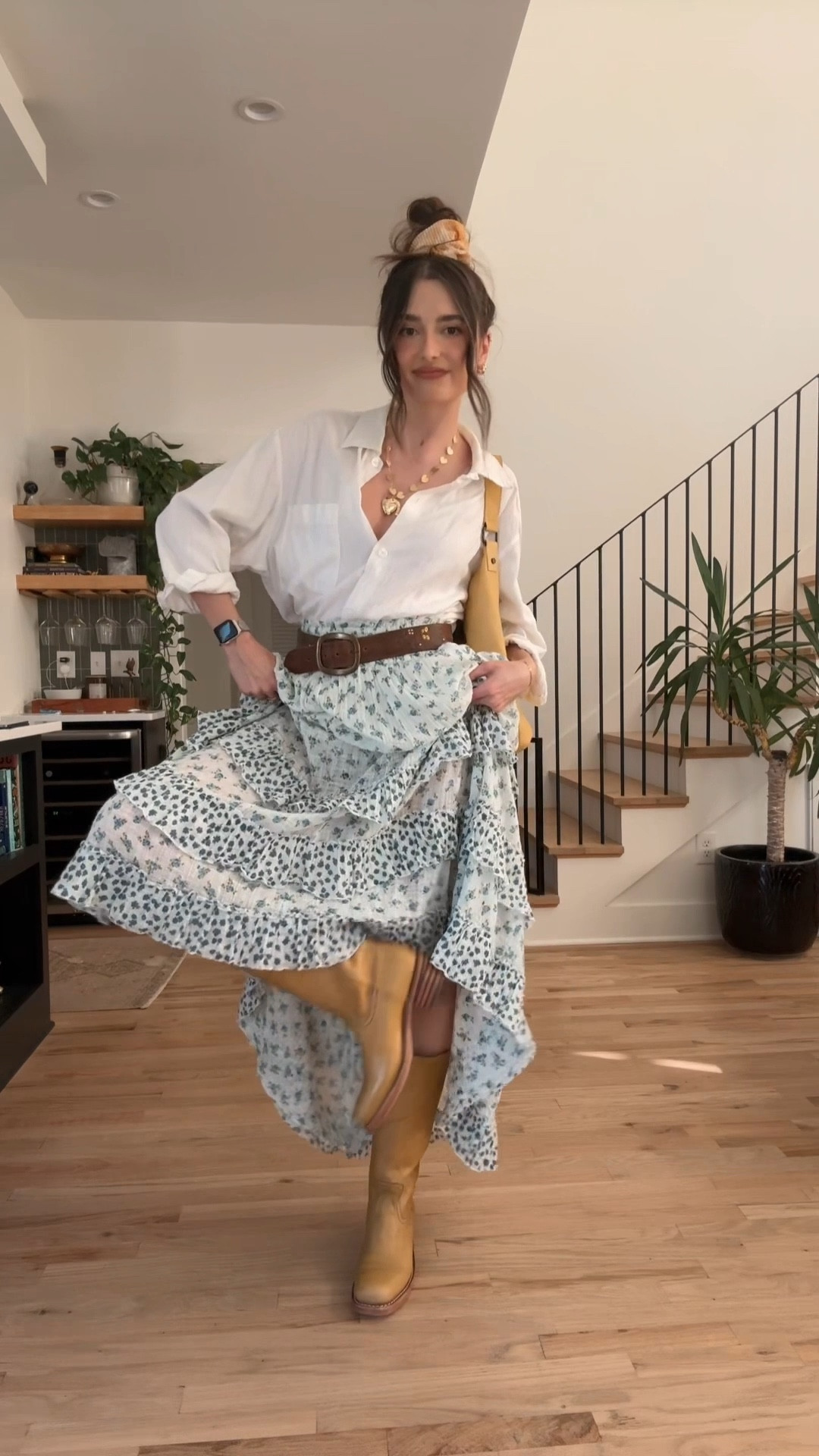 I love this outfit for brunch, a baby shower, or even work! 🩵

#LTKStyleTip #LTKSeasonal