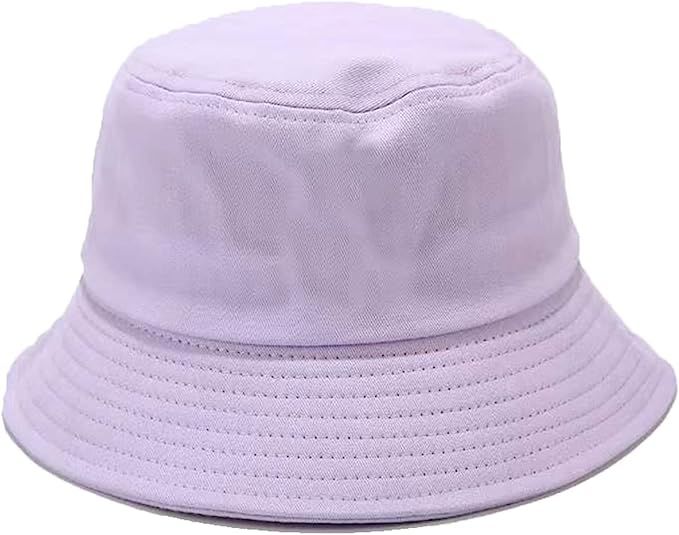Bucket Hat, Summer Travel Beach Sun Hat, Bucket Hat for Women Men Cotton Unisex Packable Fisherma... | Amazon (US)