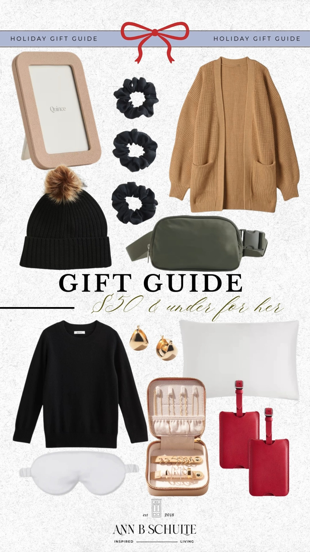 Gifting made easy and chic with finds she’ll actually love all $50 and under. Because thoughtful doesn’t have to mean pricey! 💖🎁❄️ #HolidayGiftGuide #GiftsForHer #AffordableGifts #LTKHoliday #BudgetFinds #GiftIdeas #HolidayShopping #FestiveFavorites #HolidayDeals #SeasonOfGifting 

 #LTKGiftGuide #LTKHoliday #LTKFindsUnder50