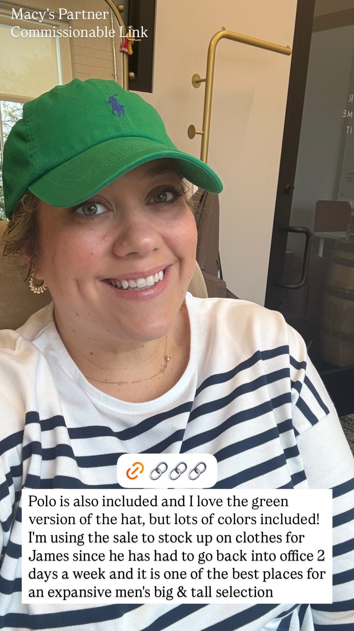 Polo items are a part of the Macy’s Friends and Family sale, and I love their hat. I’m also stocking up on items for James and myself during the sale! 

#LTKWorkwear #LTKStyleTip #LTKSaleAlert