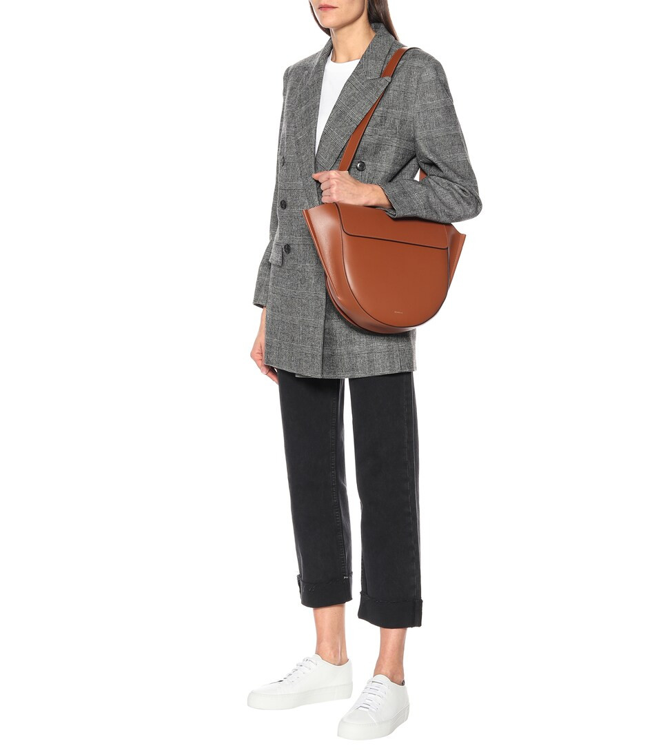 Hortensia Big leather shoulder bag | Mytheresa (INTL)