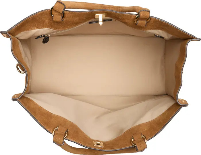 Rebecca Minkoff Darren Stud Suede Tote Bag | Nordstromrack | Nordstrom Rack