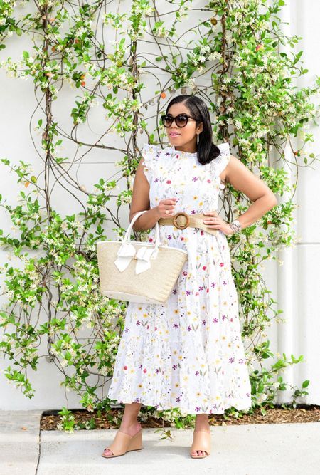 I am getting ready for Easter in a beautiful white dress with eyelet detail. The new color combination of this dress is simply stunning!

#LTKitbag #LTKSeasonal #LTKstyletip
