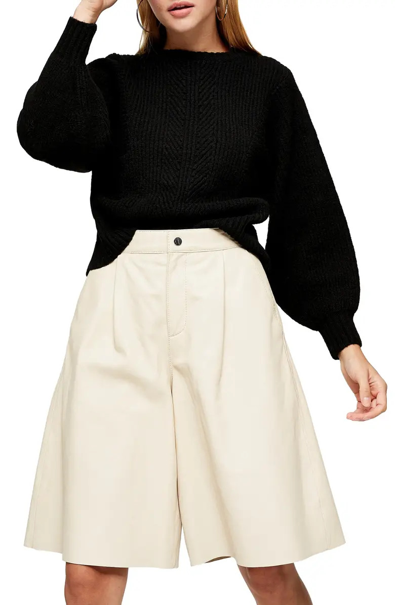 Direction Ribbed Crop Sweater | Nordstrom