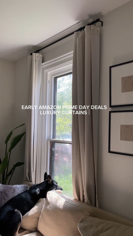 Amazon prime day — curtains on sale 

#LTKxPrimeDay #LTKhome #LTKsalealert