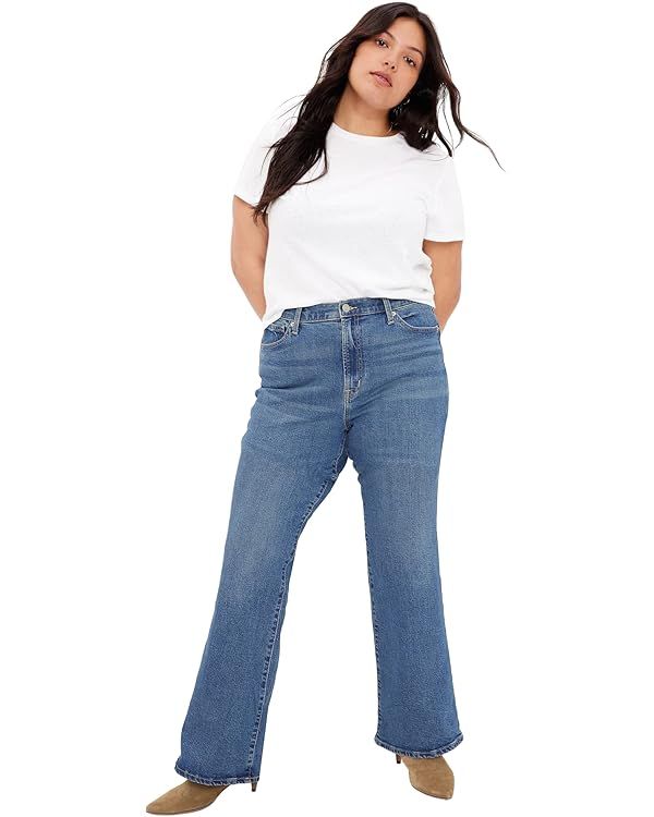 GAP Women's High Rise Flare Denim Jeans | Amazon (US)