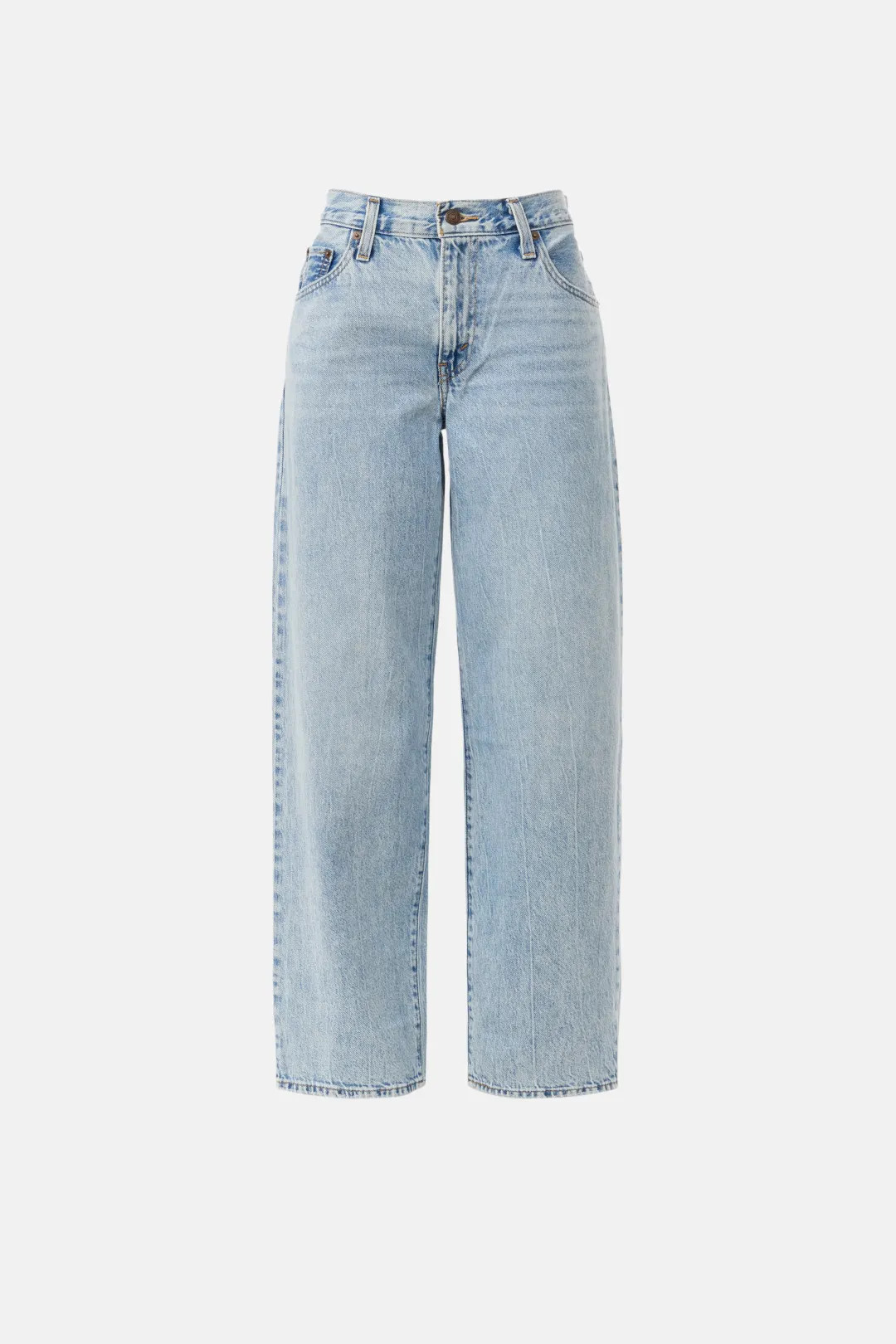 Light Wash Baggy Dad Jeans | Rent the Runway