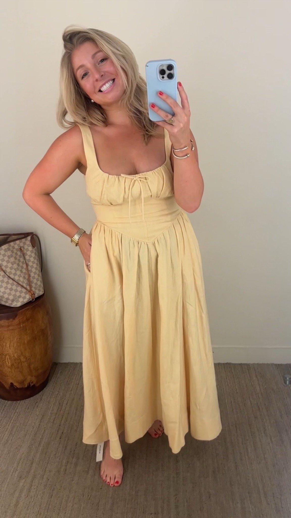 The perfect yellow dress for summer! Fits TTS - size up if you’re between sizes, size up! Wearing a 6

#LTKPetite #LTKSeasonal #LTKMidsize