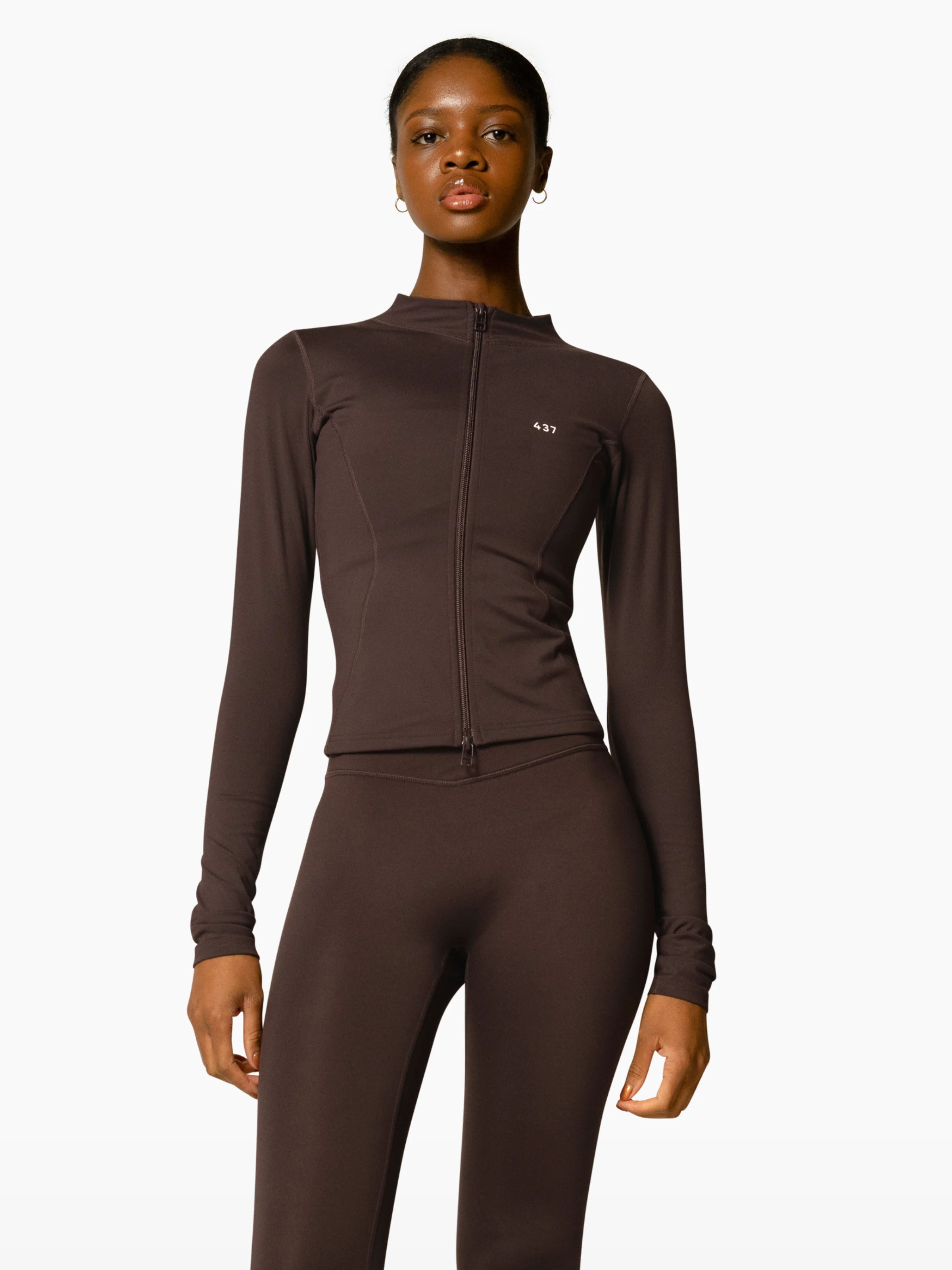 The Curve Jacket / Espresso | 437