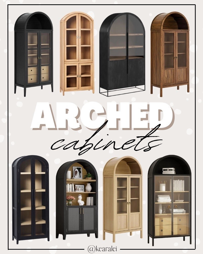 Arched cabinets round up arch cabinets bookcase shelves bookshelf entryway dresser hallway Walmart target Wayfair Joss & Main Amazon organic modern home decor sideboard buffet Art Deco mid century modern rattan lattice wood black oak natural white living room kitchen dining room walkway entryway #sideboard #cabinet #bookcase #display #shelves #organic #modern #home #decor #dining #entryway #amazon
.
.
Candles, Earth Tones, welcome mat, Nursery Ideas, Bathroom Decor, Bedroom Furniture, Living Room Furniture, home office, dining room, amazon home, Pantry Organizers, kitchen storage organizers, throw pillows, table decor, Amazon Deals, nightstands, Walmart Finds, curtains, coffee bar, playroom, pantry organization, Accent chair, Farmhouse decor, sectional sofa, entryway table, console table, coffee table decor, laundry room, shelf decor, Target style, Home decor, Walmart, Amazon Fashion, SheIn, Kitchen decor, Master bedroom, Coffee table, Dresses, Bar stools, Desk, Mirror, Patio Furniture, Dressers, Outdoor furniture, Patio, Bedroom inspiration, Kitchen, outdoor rug, outdoor pillows

#LTKHome #LTKSaleAlert #LTKSeasonal