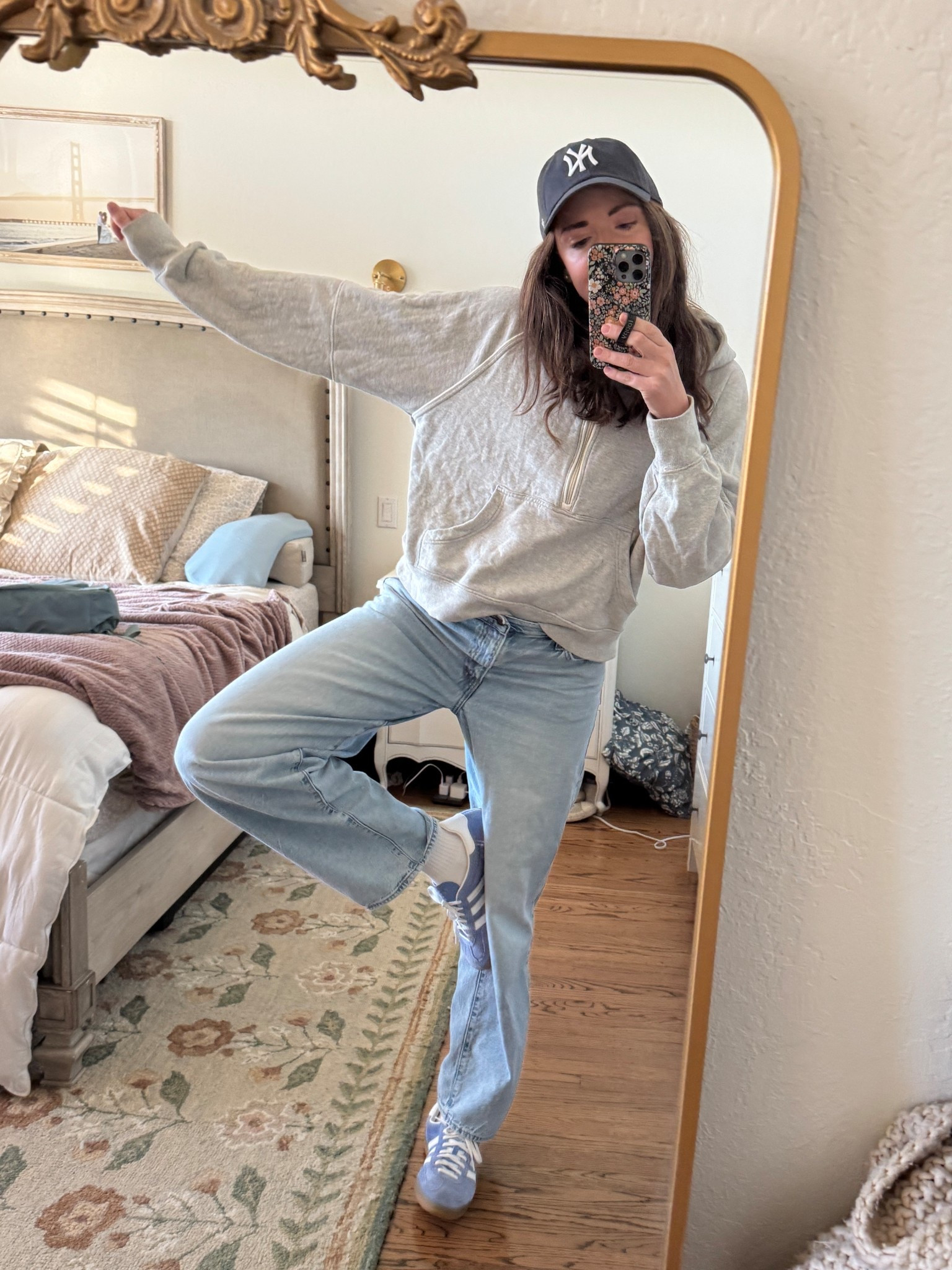 Baseball mama outfit. ⚾️ these jeans are sooooo comfy and cute!!! 

#LTKootd #LTKdayinmylife #LTKmomlife