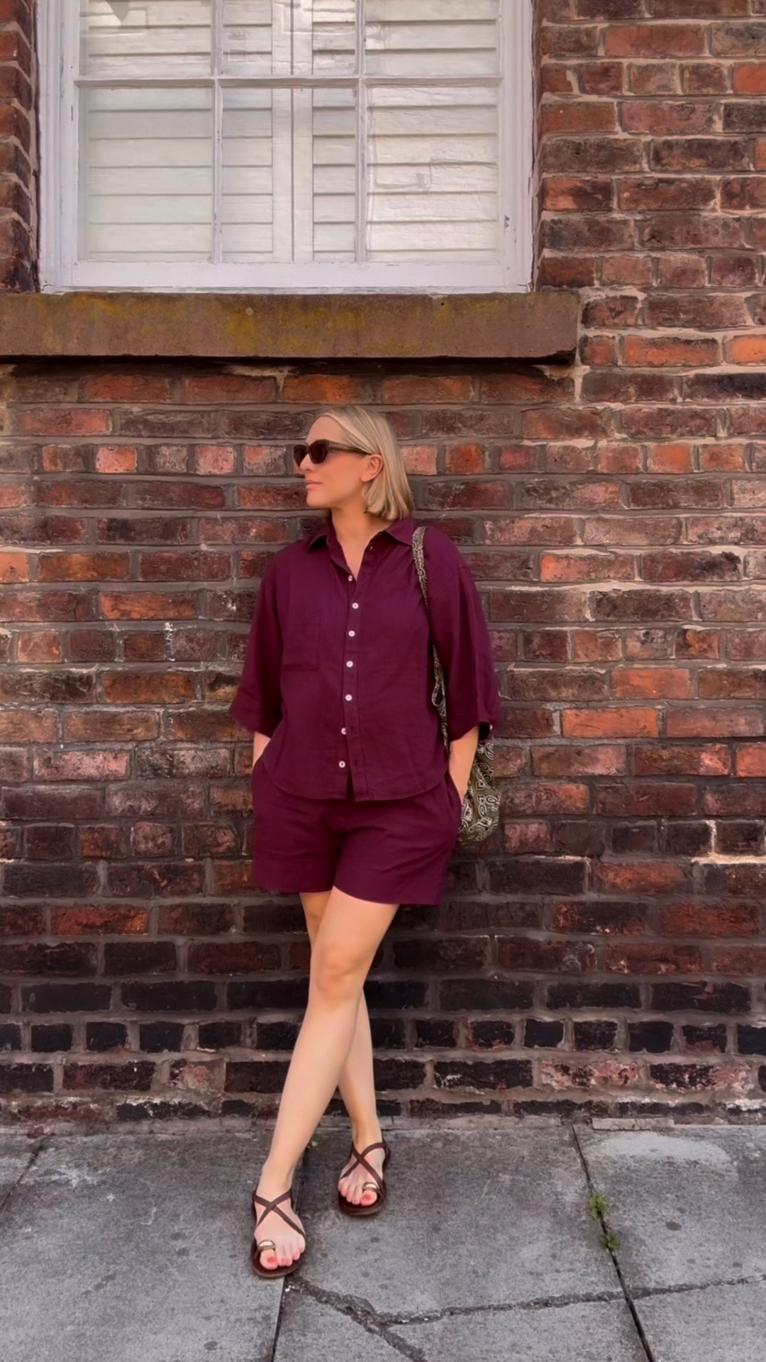 Popped to Liverpool for some cooler air, forgot my jewellery but remembered to pack this gorgeous linen co ord which is now in the sale 👌🏻

#LTKuk #LTKsummer #LTKeurope