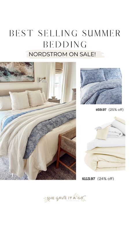 best selling summer bedding on sale at nordstrom rack!! get this cute summer bedding set up while it’s on sale!

#LTKHome #LTKSaleAlert #LTKSummerSales