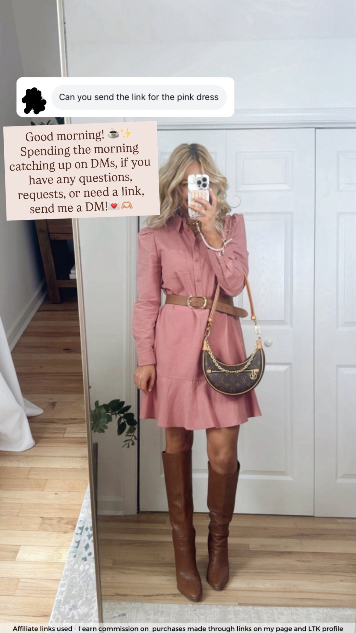 Amazon pink dress for spring 