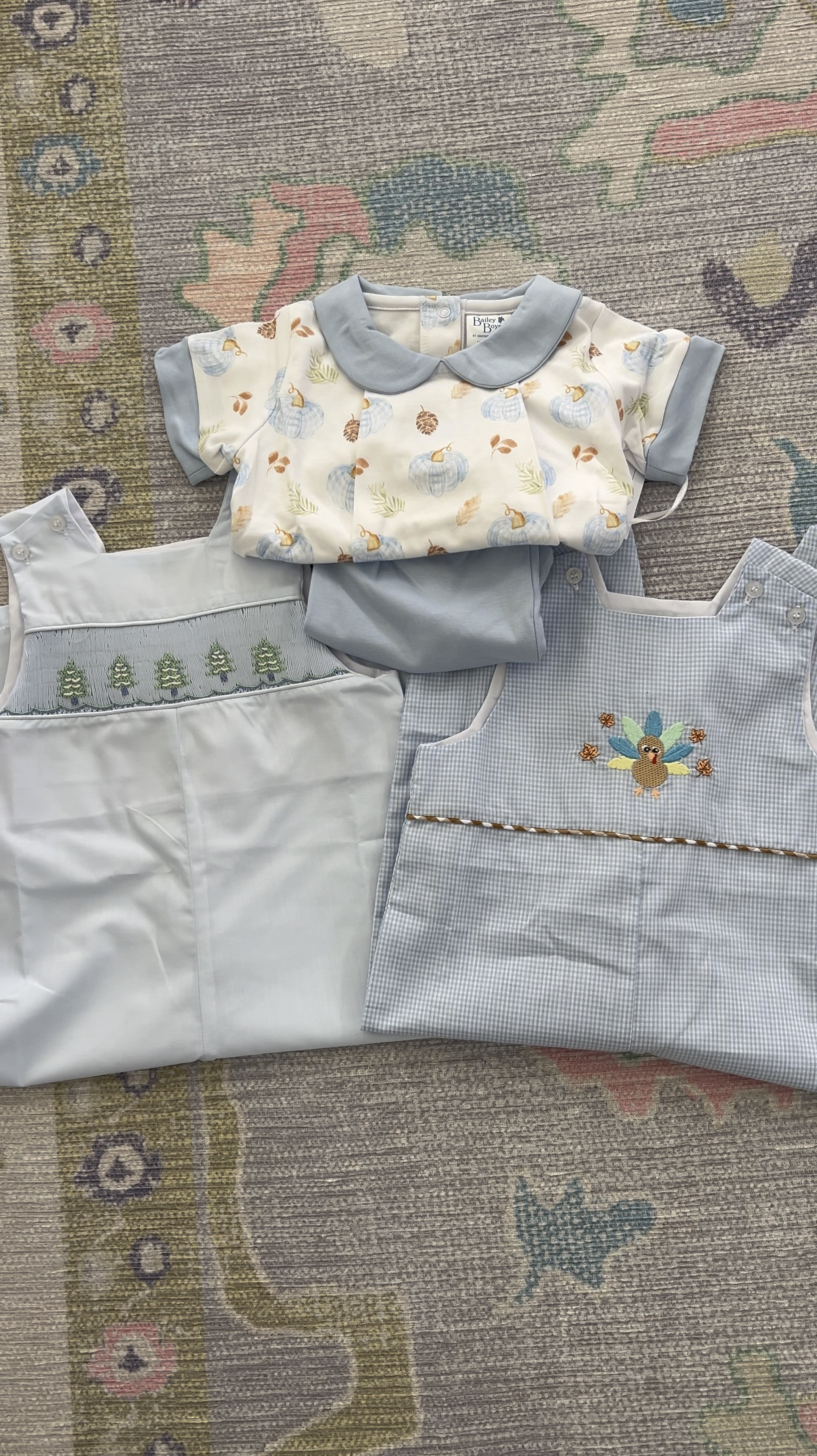 How sweet are these smocked outfits?!
Boys fall outfits
Grandmillenial
Thanksgiving outfit
Blue pumpkins
Christmas outfit
Bailey boys
Southern baby boy outfits
Baby registry


#LTKFindsUnder50 #LTKBaby #LTKFindsUnder100
