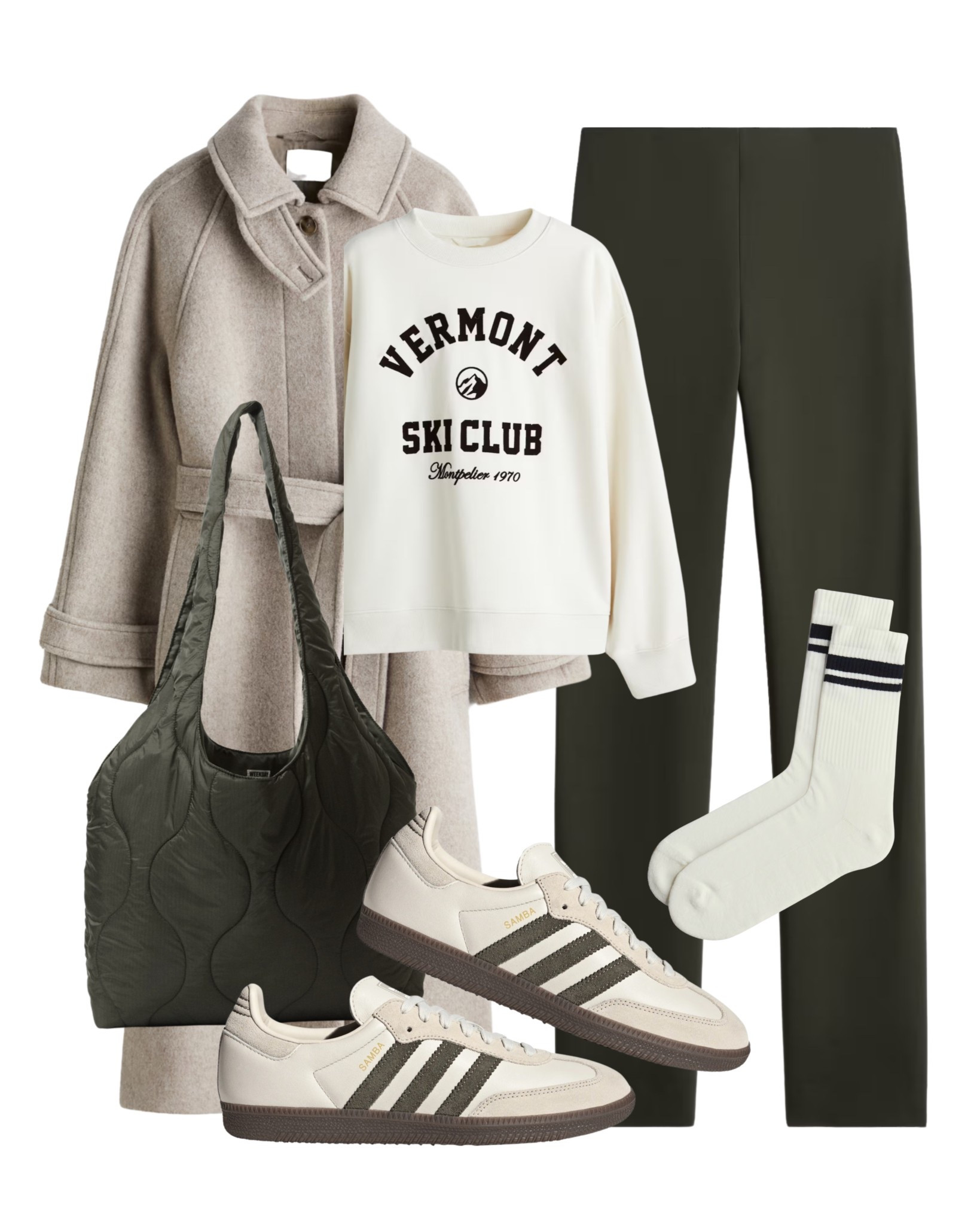 Cozy, casual, and ready for winter days ❄️
A relaxed sweatshirt and tailored joggers styled with classic Sambas and a quilted shopper for a laid-back weekend vibe.
Tap to shop all pieces now! ✨


#LTKwinter #LTKautumn #LTKstyletip