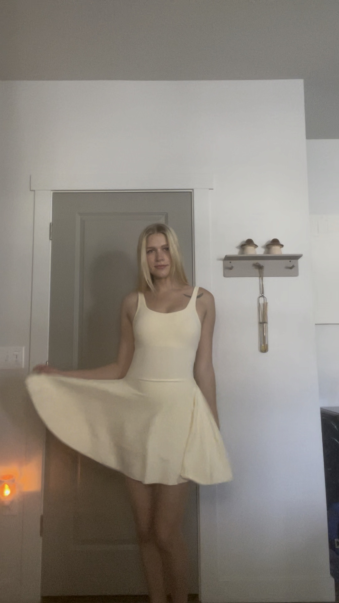 Got this for golfing and the material is so soft and is a one piece!! 💛 #golfoutfit #workoutdress

#LTKunder50 #LTKSale