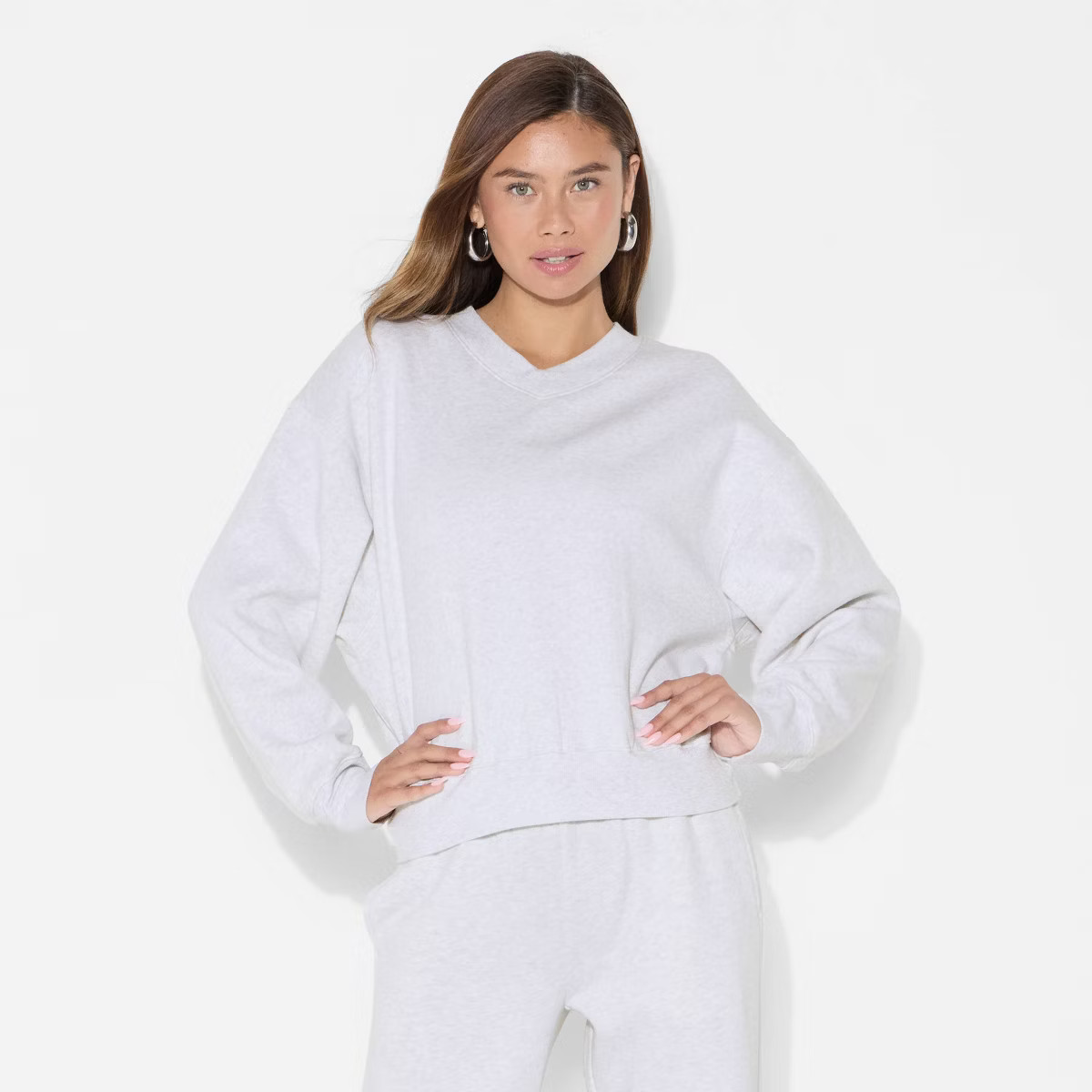 Women's Oversized Pullover Sweatshirt - Wild Fable™ | Target