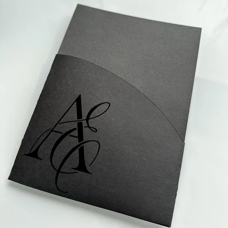 Single Arch Pocket Invitation Template for Cricut Design Space - Etsy | Etsy (US)