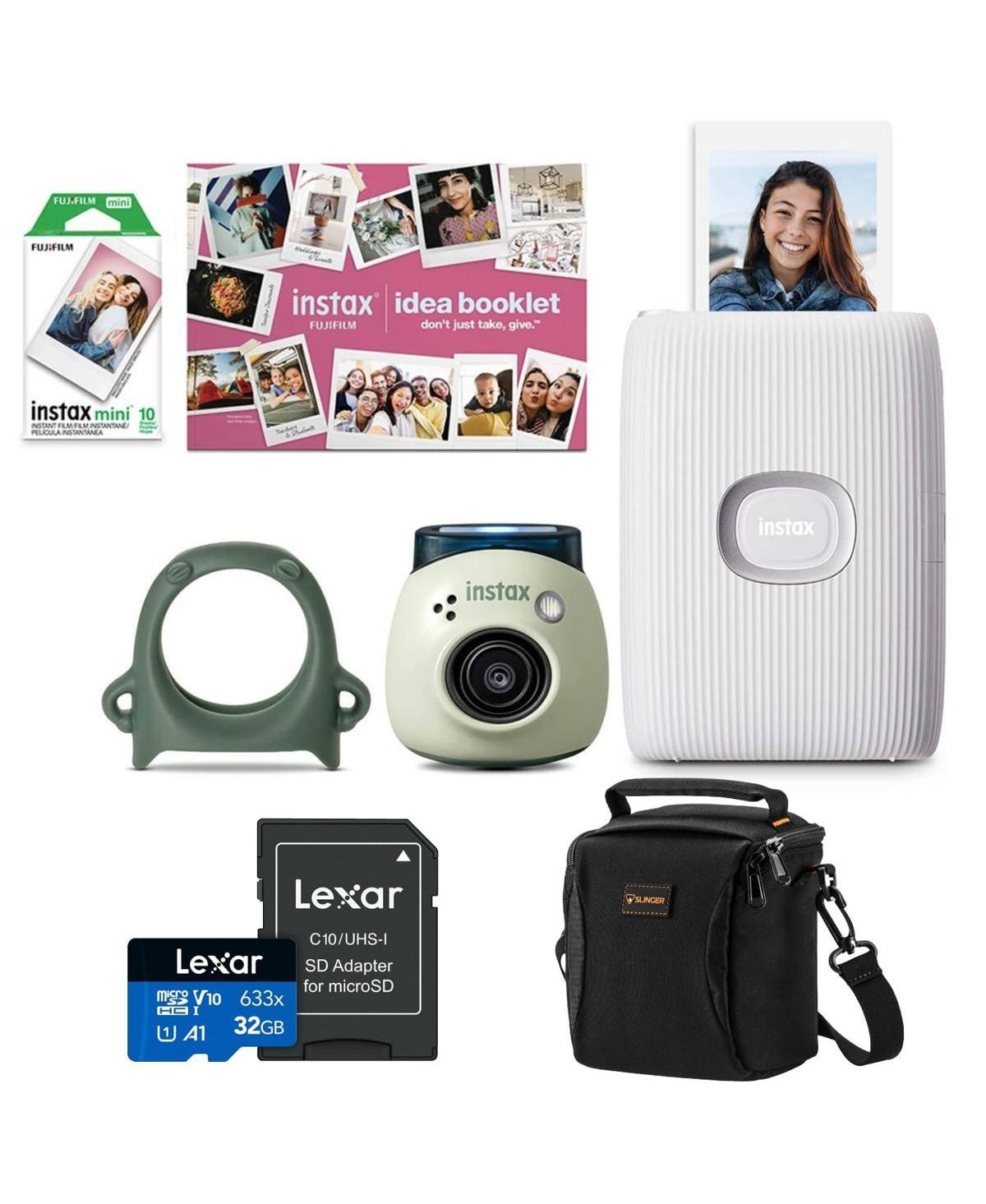 Fujifilm Instax Pal Digital Camera and Mini Link 2 Smartphone Printer Bundle With Lexar 32GB Micro Sd Memory Card with Sd Adapter and Slinger Multi-De | Macy's