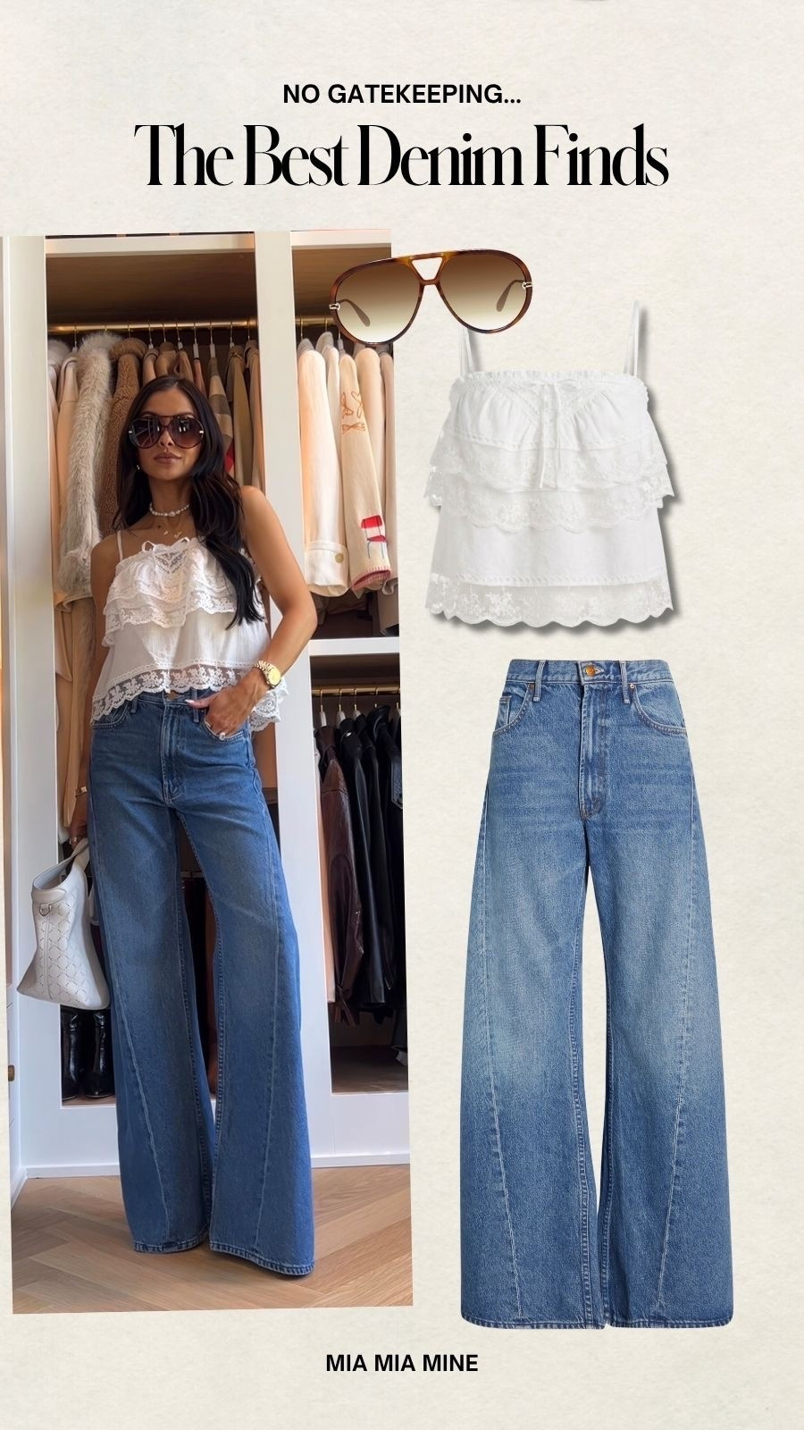 Viral mother lemon twist jeans back in stock! Instantly look taller & slimmer 
Wearing a 23
White lace tank on sale at the Nordstrom Anniversary sale! Wearing an XS

#LTKSaleAlert #LTKOver40 #LTKmomlife