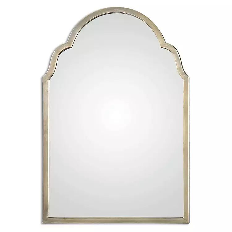 Silver Metal Arched Mirror | Kirkland's Home