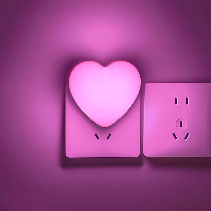 INZU Night Lights Plug into Wall, LED Night Light for Kids, Cute Nightlight with Auto Dusk to Daw... | Amazon (US)